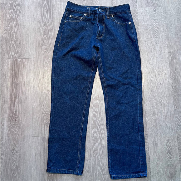 Cleo Size 30in Straight Leg Blue Jeans - Picture 1 of 14